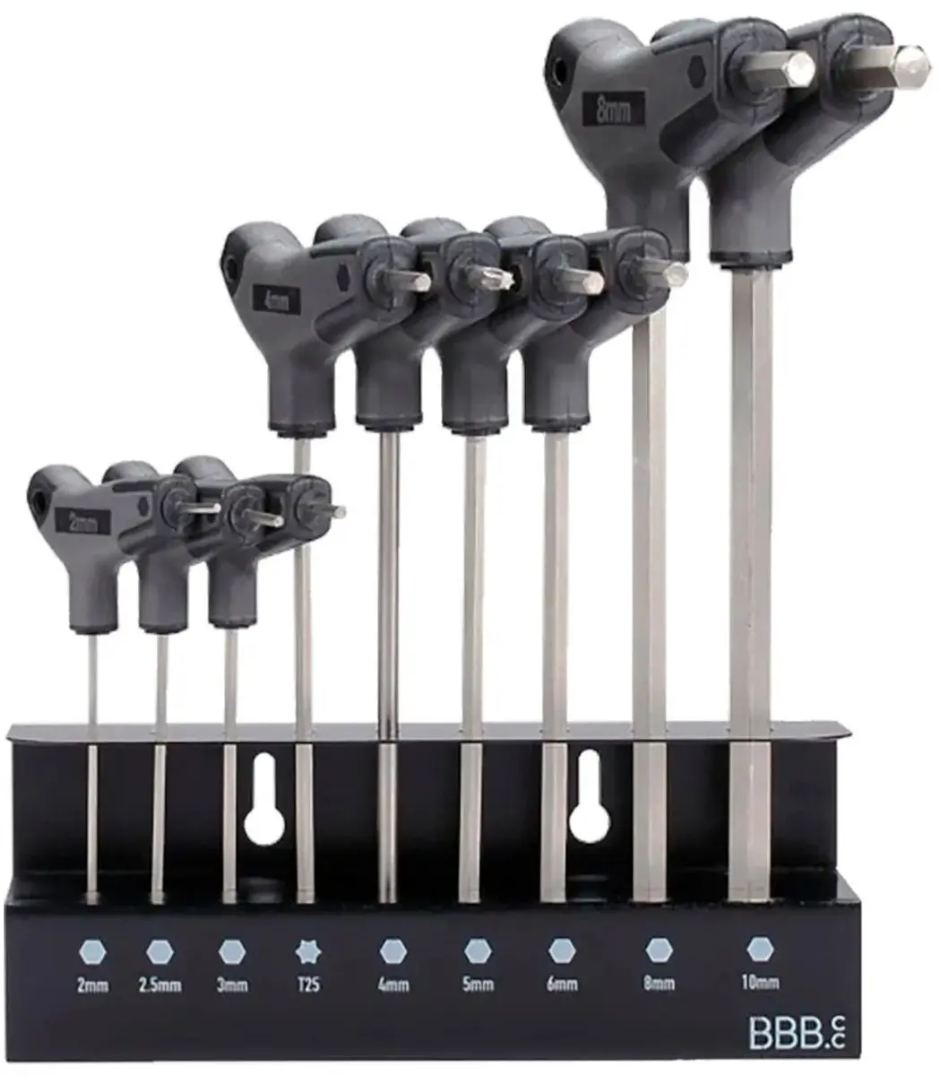 BBB Cycling BTL-45S Inbussleutelset - Torx T25 - Zwart/Zilver