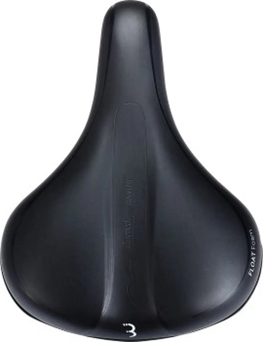 BBB Zadel Meander Relaxed zwart BSD-93