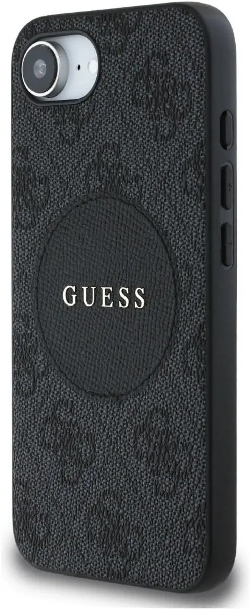 Guess iPhone 16e Etui - Zwart - MagSafe - afbeelding 2 van 6