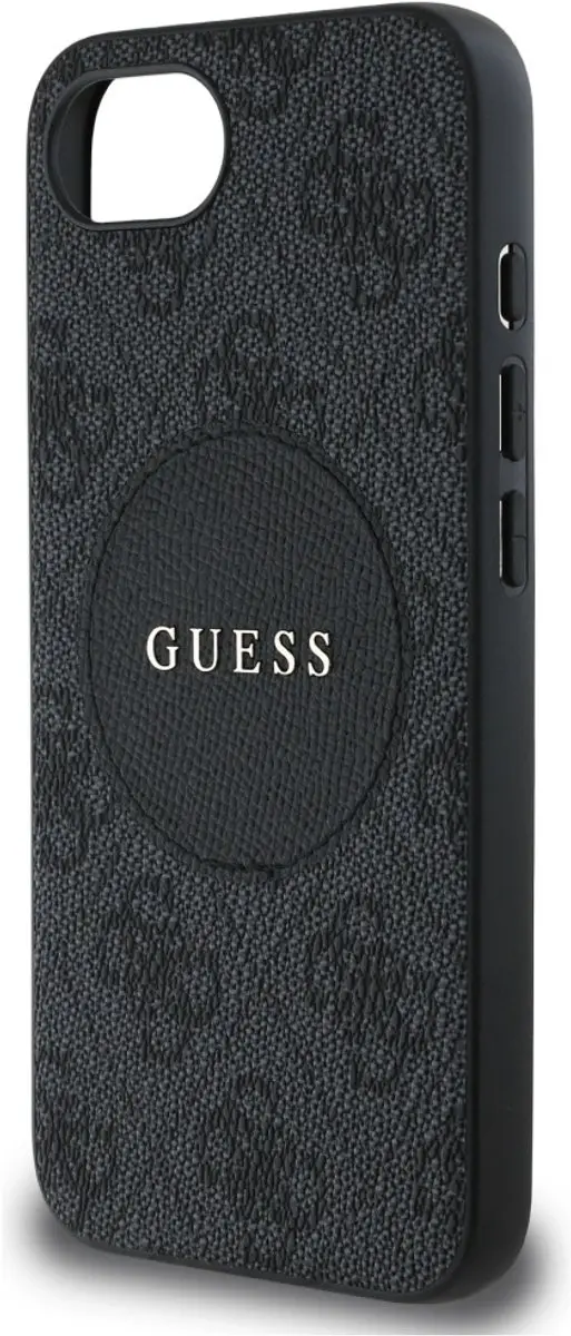 Guess iPhone 16e Etui - Zwart - MagSafe - afbeelding 5 van 6