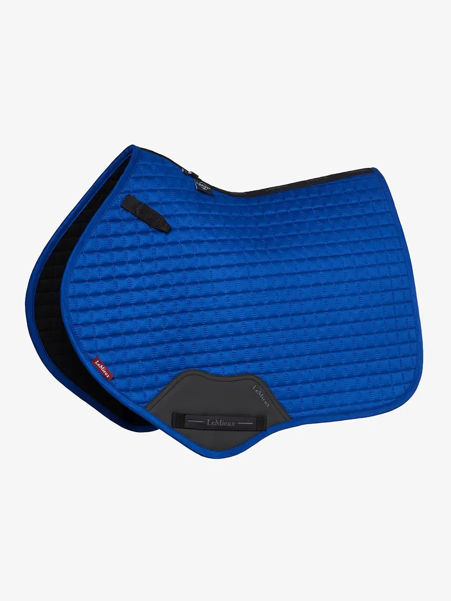 Lemieux Zadeldek Lemieux Suède Close Contact Square Springen Blauw