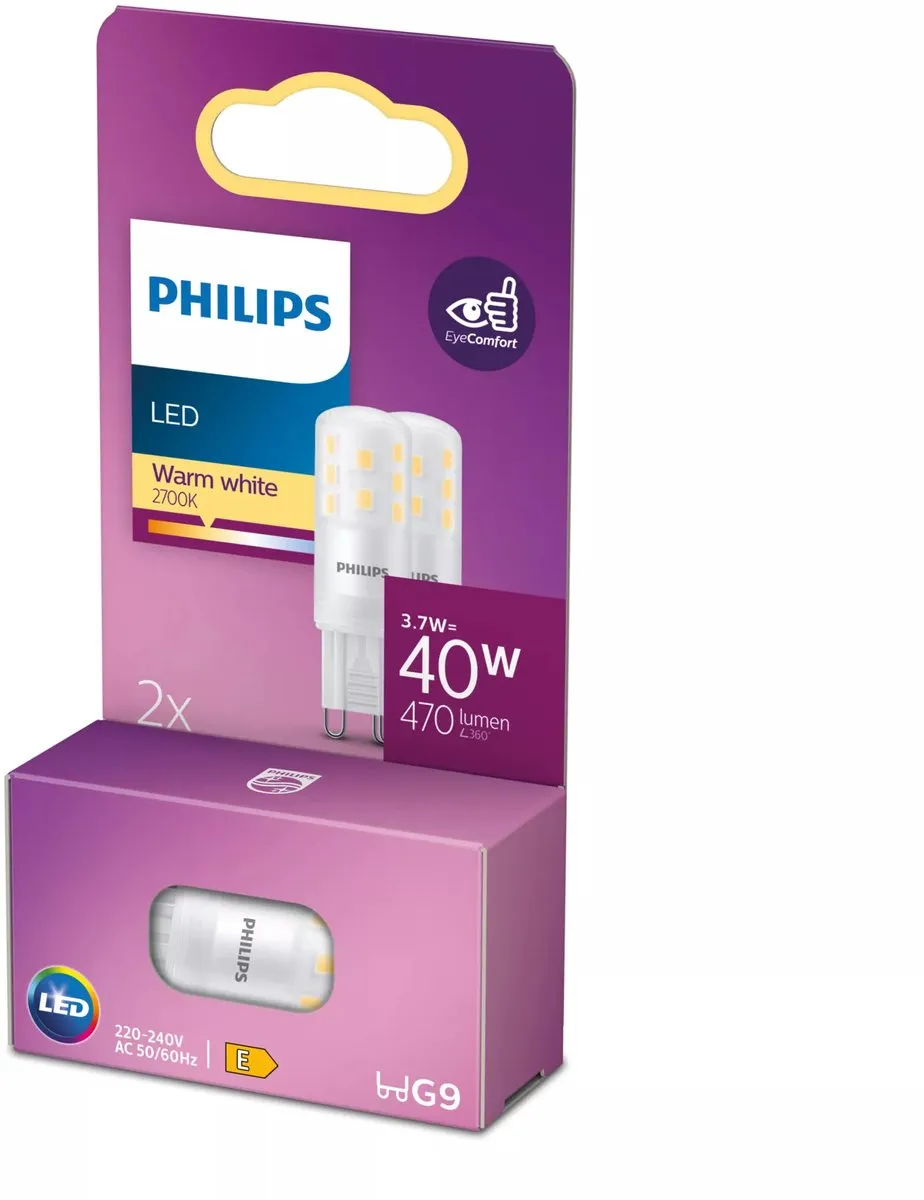 Philips LED Capsule G9 Warmwit 3.7W