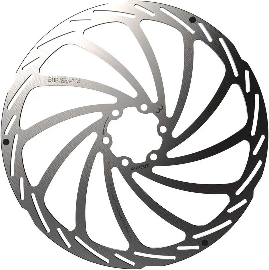 BBB Cycling Schijfrem PowerStop 6-gaats Remschijf BBS-114