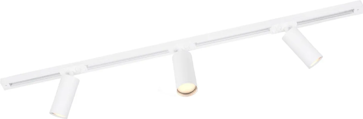 Ledvion LED Railverlichting 1M - 4 Spots 5W 2700K Dimbaar