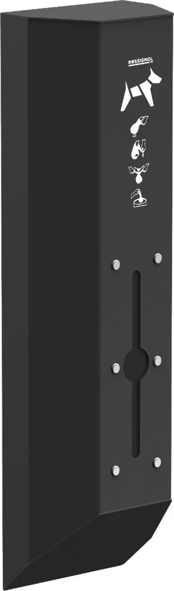 Wanddispenser Arkea mangaangrijs