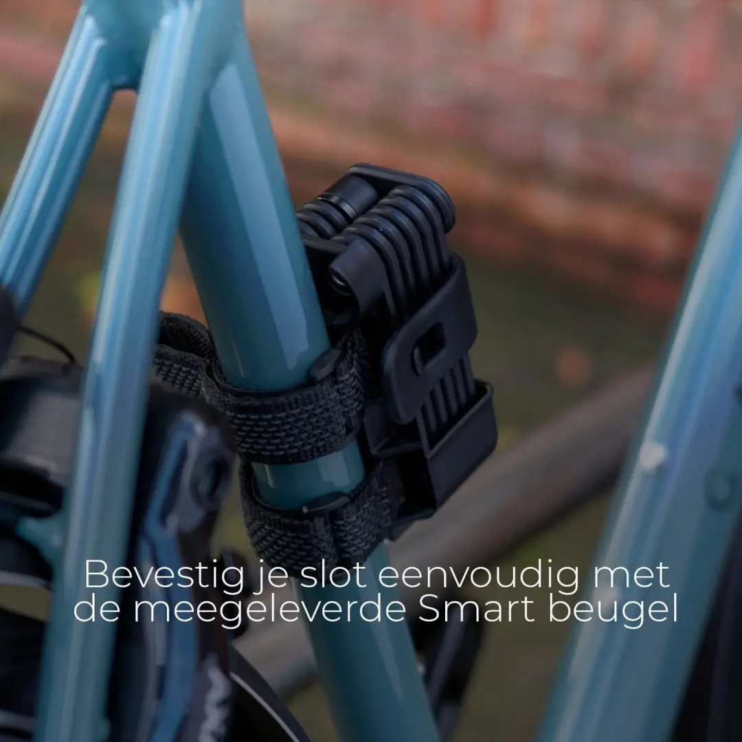 BBB Cycling CodeFold BBL-72 Vouwslot - 97cm - Zwart