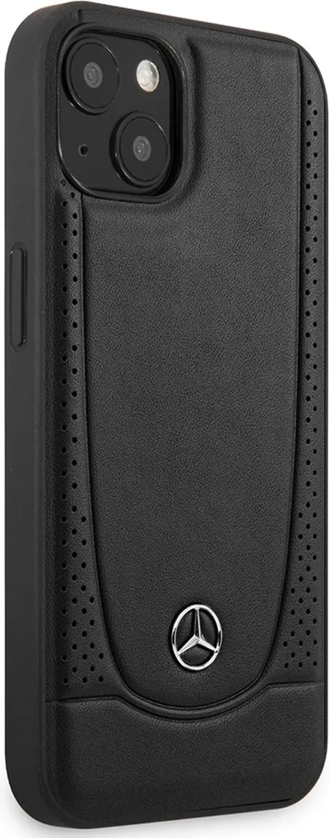 Mercedes-Benz iPhone 14 Plus Hoesje - Effen Zwart