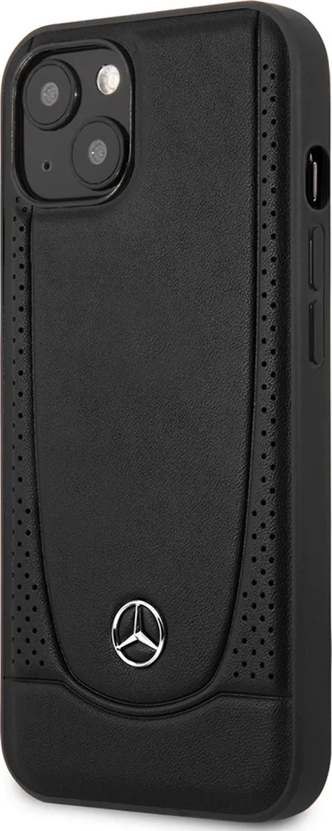 Mercedes-Benz iPhone 14 Plus Hoesje - Effen Zwart - afbeelding 6 van 6