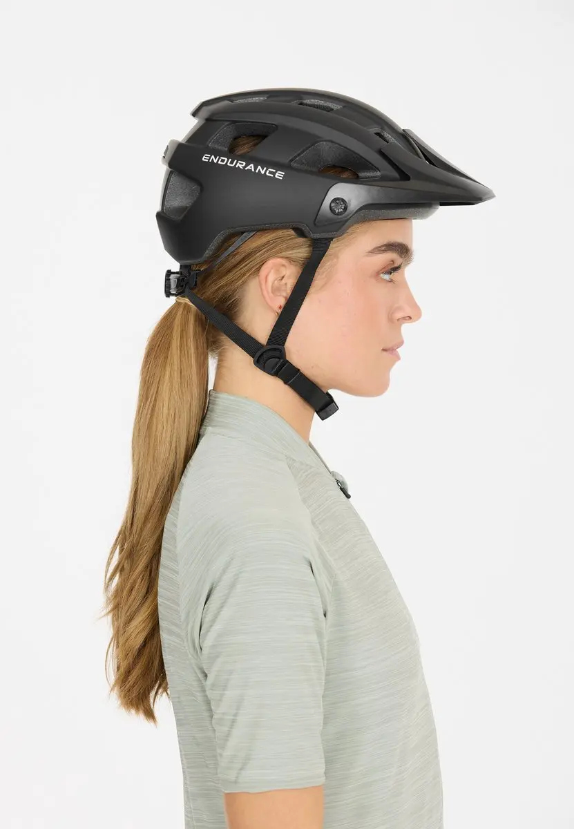 ENDURANCE Fahrradhelm Bruni - 17 Ventilatie - Zwart - Maat L