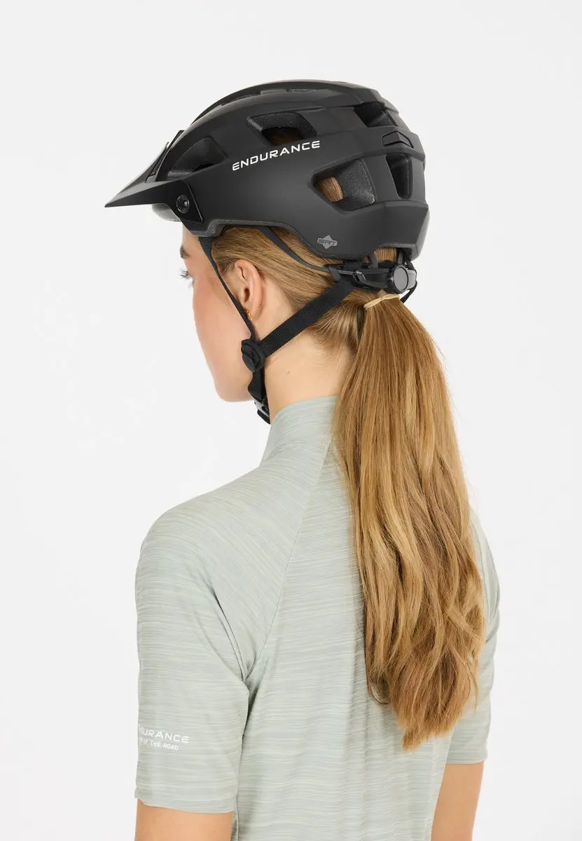 ENDURANCE Fahrradhelm Bruni - 17 Ventilatie - Zwart - Maat L