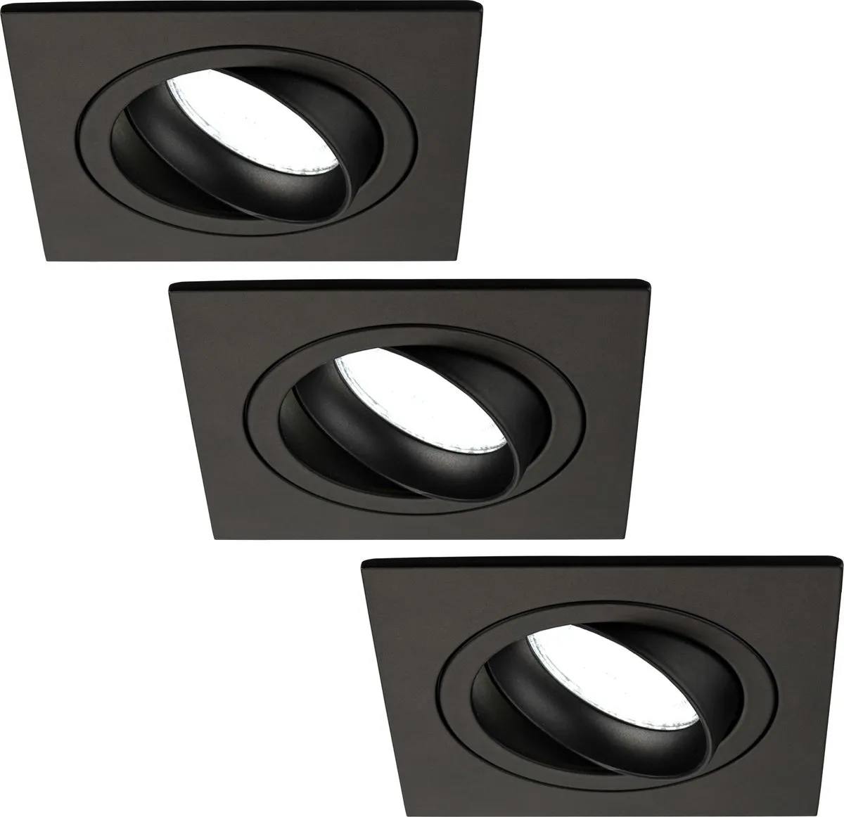 Ledvion 3X Inbouwspot Sevilla Dimbaar 3W 6500K