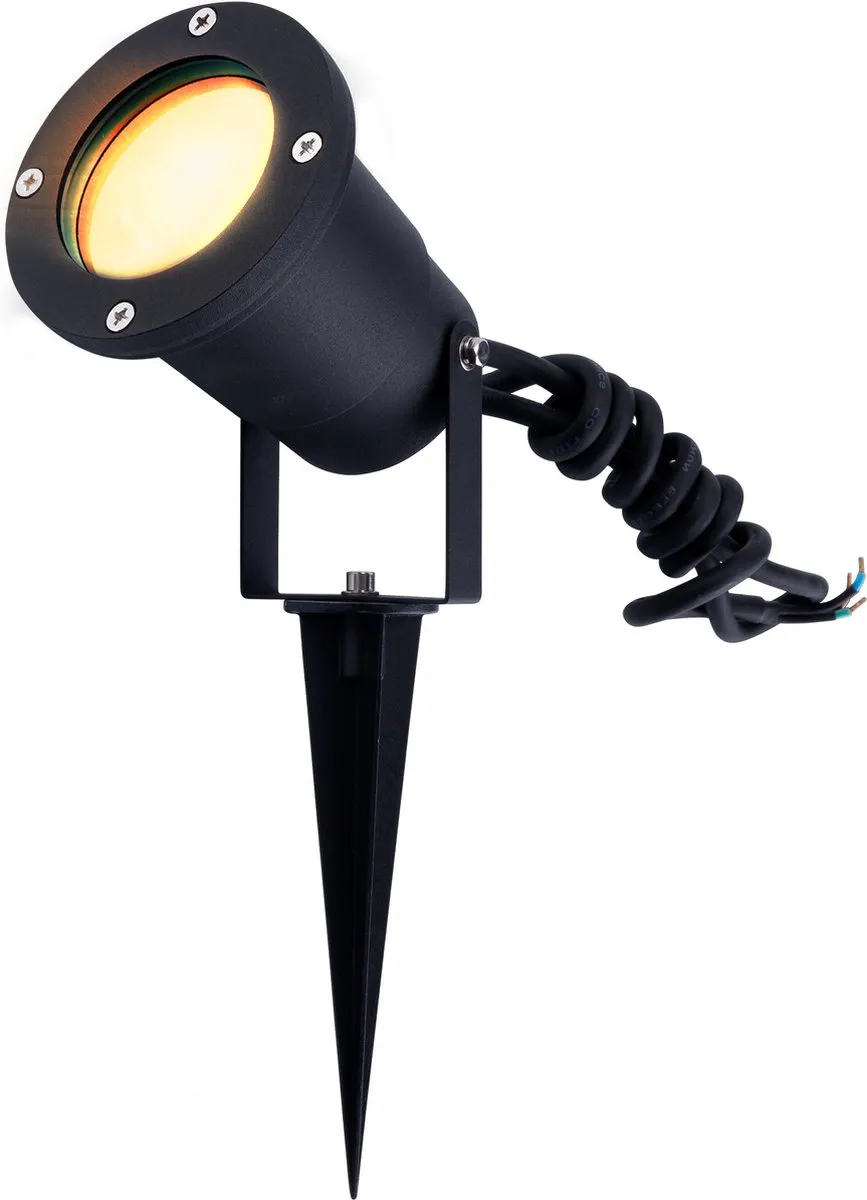 LEDVION 4x LED Prikspots IP65 5W 2700K