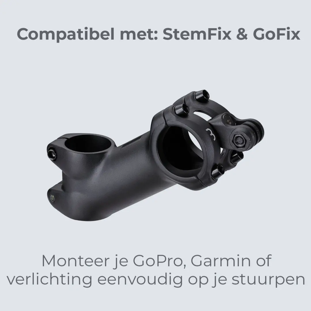 BBB Cycling BHS-25 Stuurpen 31.8mm - +35° Hoek - 110mm - Zwart