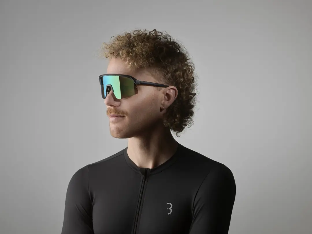 BBB Cycling Valor Flux BSG-81 Fietsbril - Mat Zwart/Groen