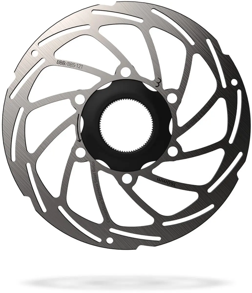 BBB Cycling BBS-121 Schijfrem 203mm - Zilver