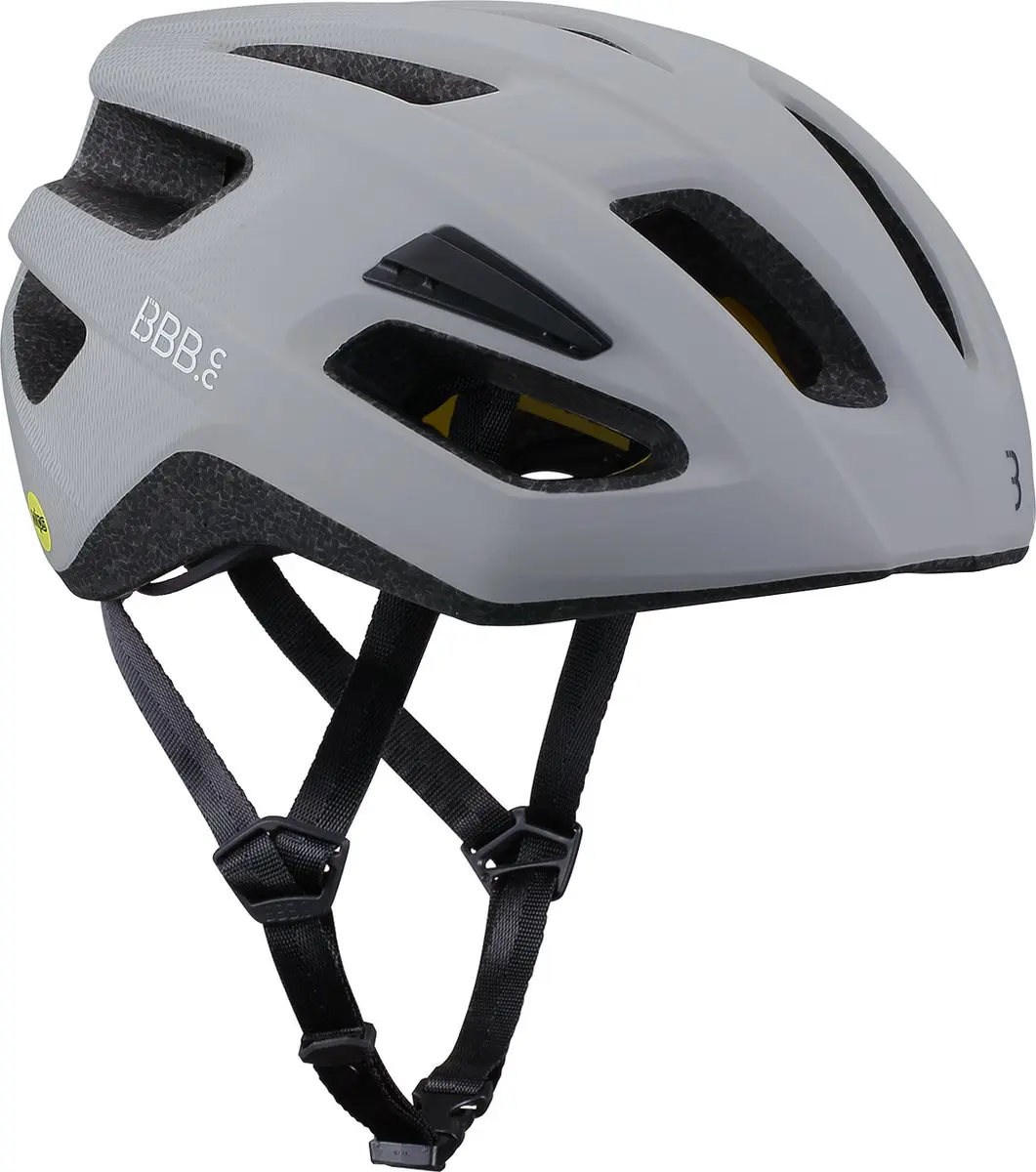BBB Cycling Dune MIPS 2.0 Fietshelm - Mat Grijs/Wit - Maat L