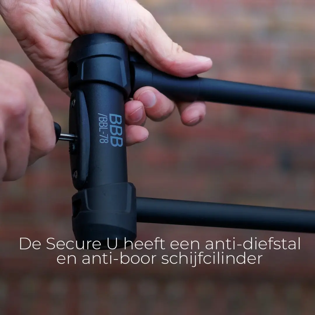 BBB Cycling ART 3 BBL-78 Beugelslot - Secure U - ART Gecertificeerd