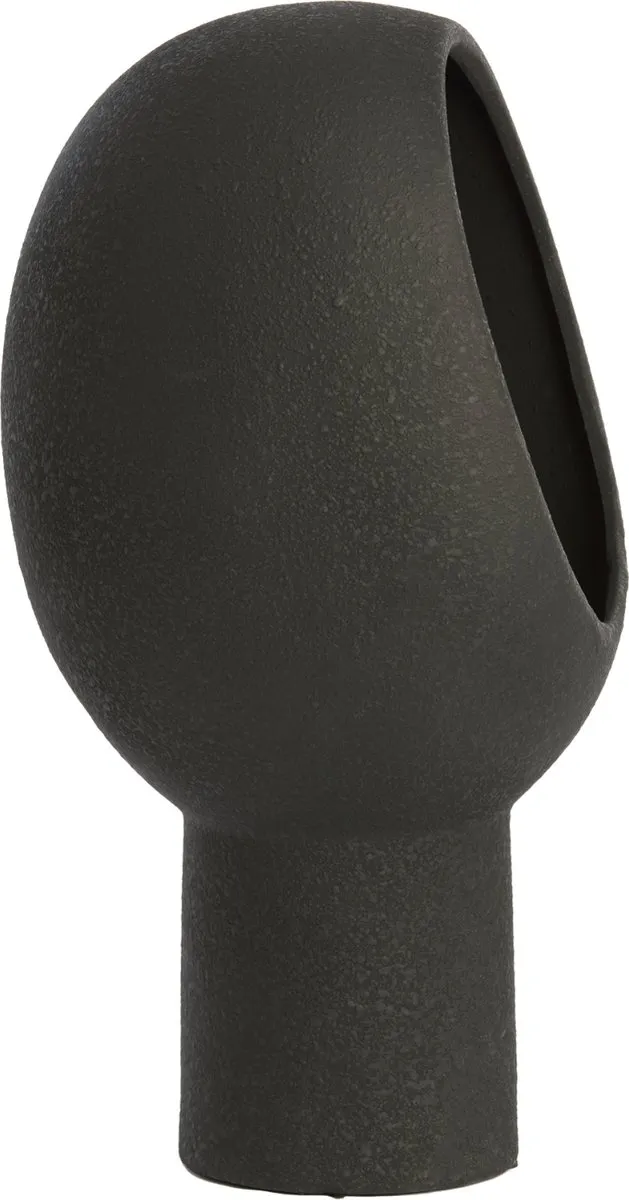 Light & Living Tafellamp Monk Keramiek, 46cm - Zwart