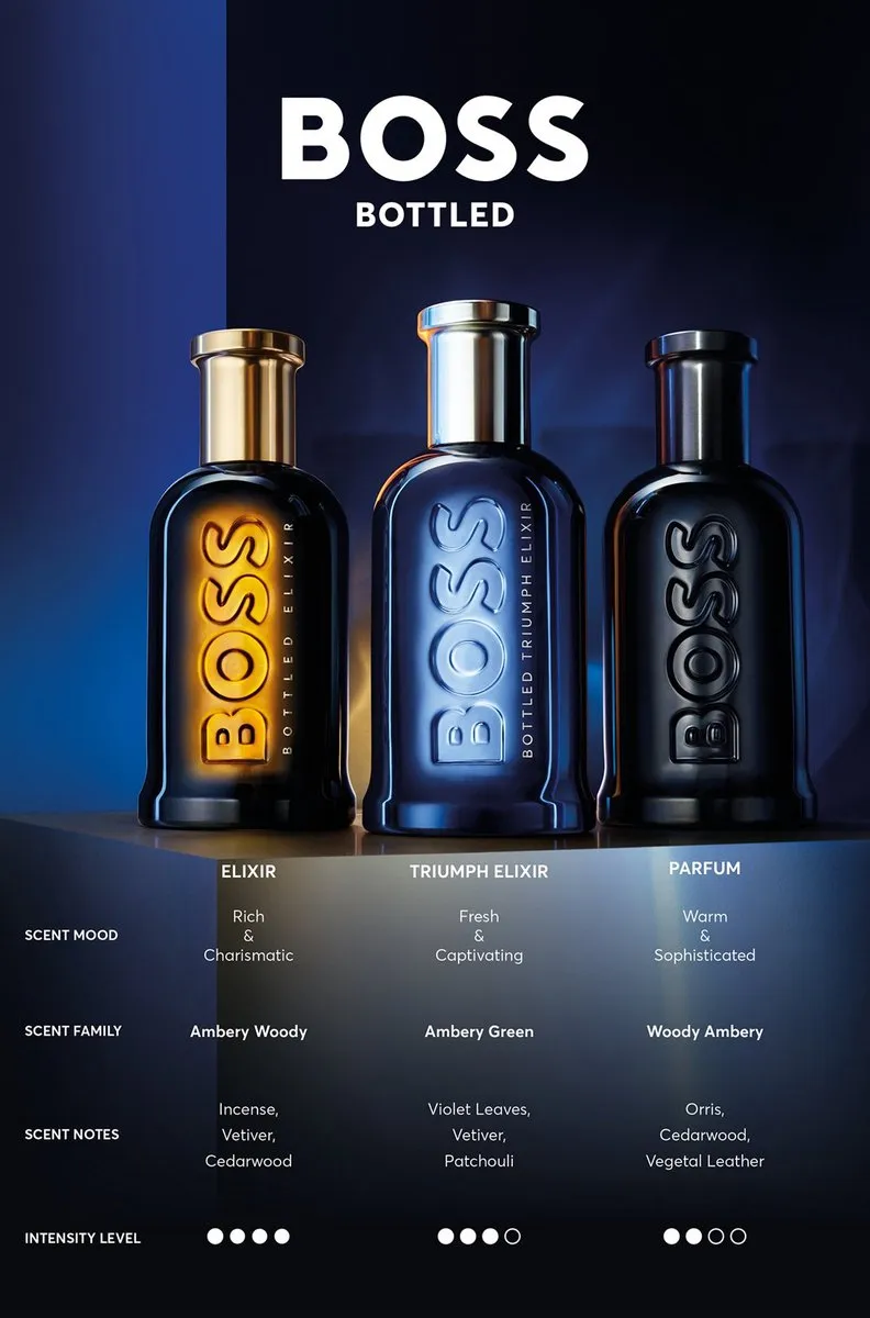 Hugo Boss Bottled Triumph Elixir Parfum - 100ml