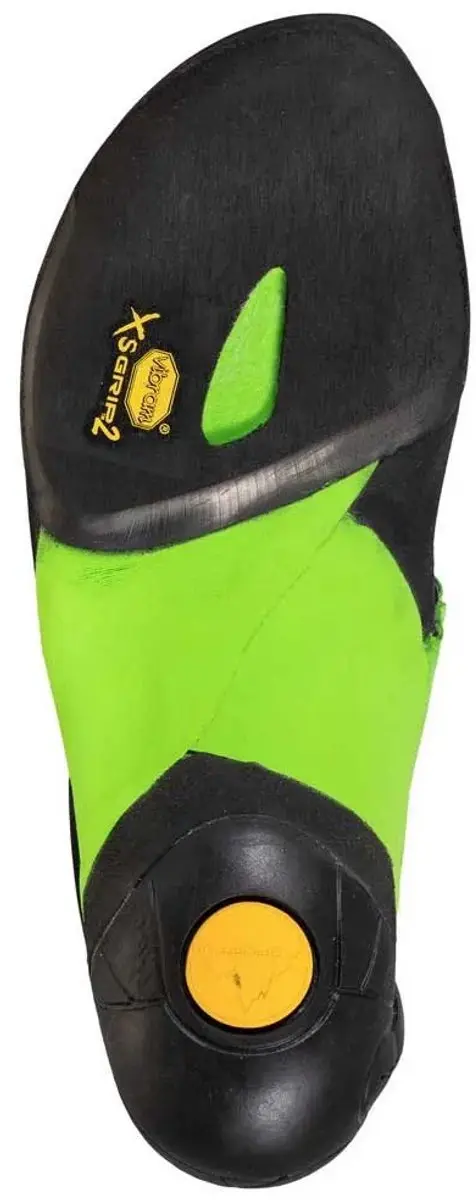 La Sportiva Skwama Vegan Klimschoenen 35.5 - Zwart/ Groen