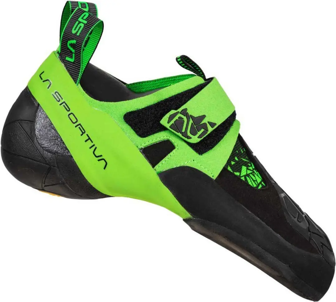 La Sportiva Skwama Vegan Klimschoenen 35.5 - Zwart/ Groen