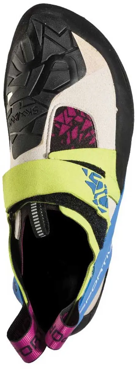 La Sportiva Skwama Klimschoenen - 37.5 - Apple Green/Cobalt