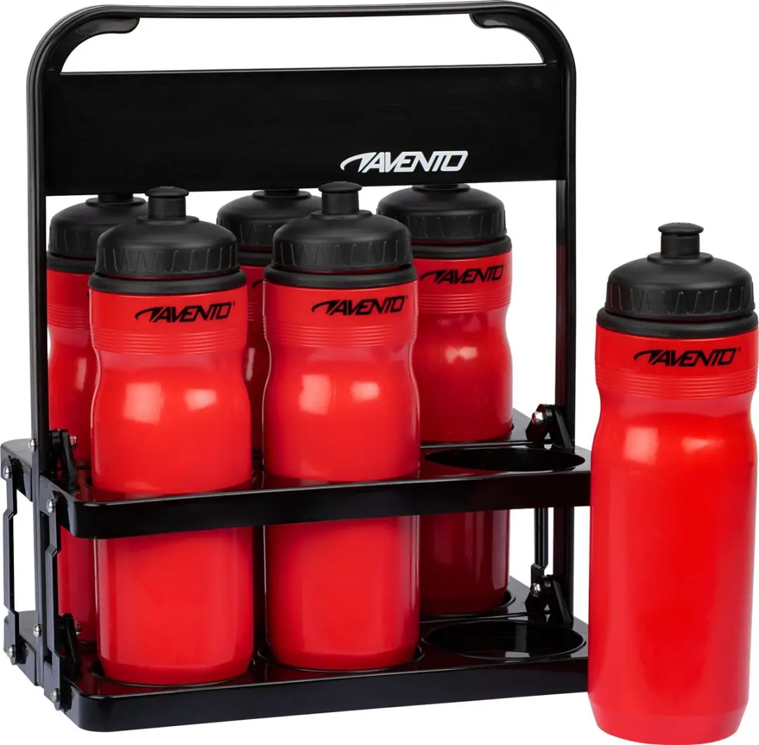 Avento Inklapbaar Draagrek 6 Bidons - Zwart - afbeelding 6 van 6