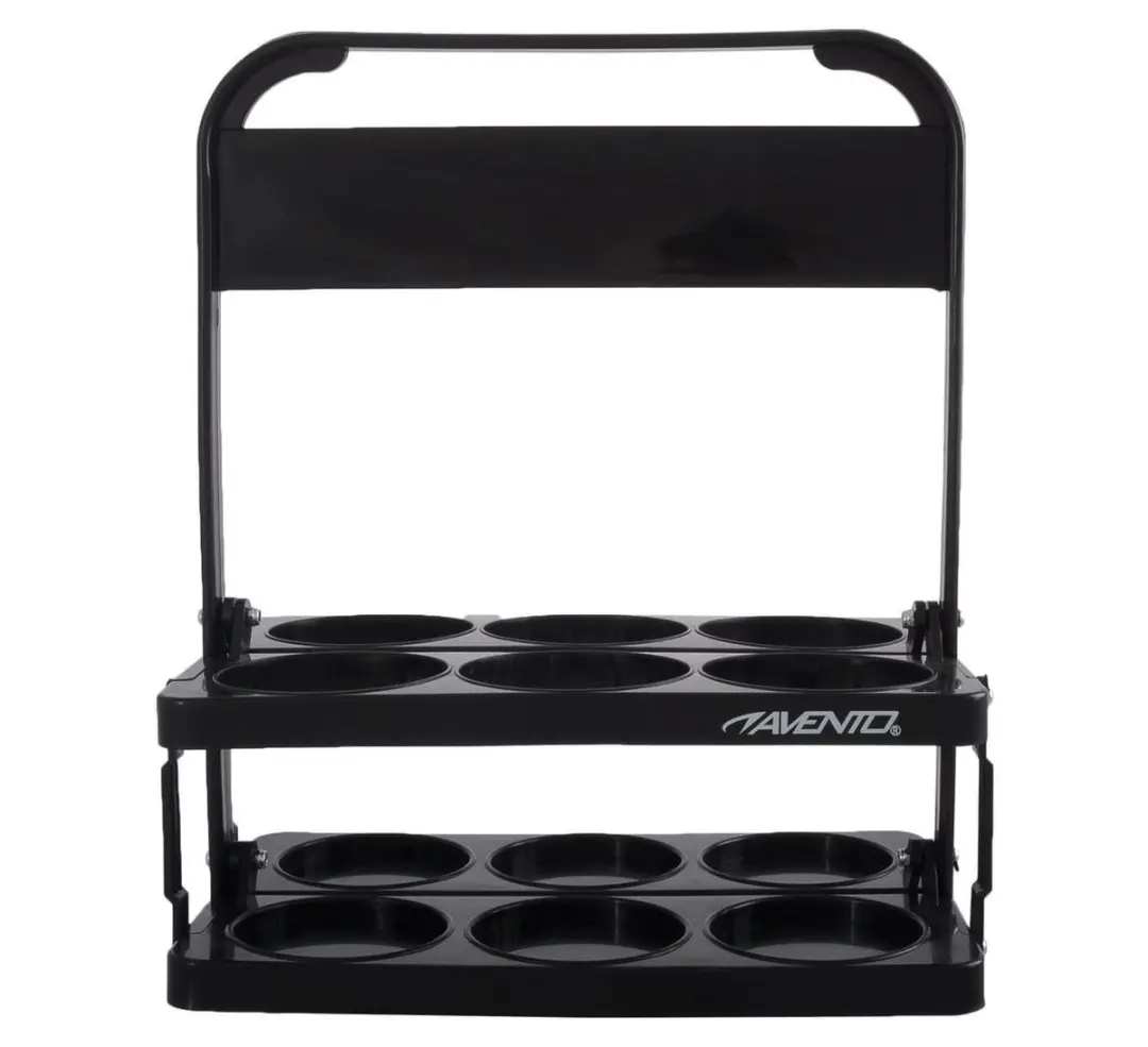 Avento Inklapbaar Draagrek 6 Bidons
