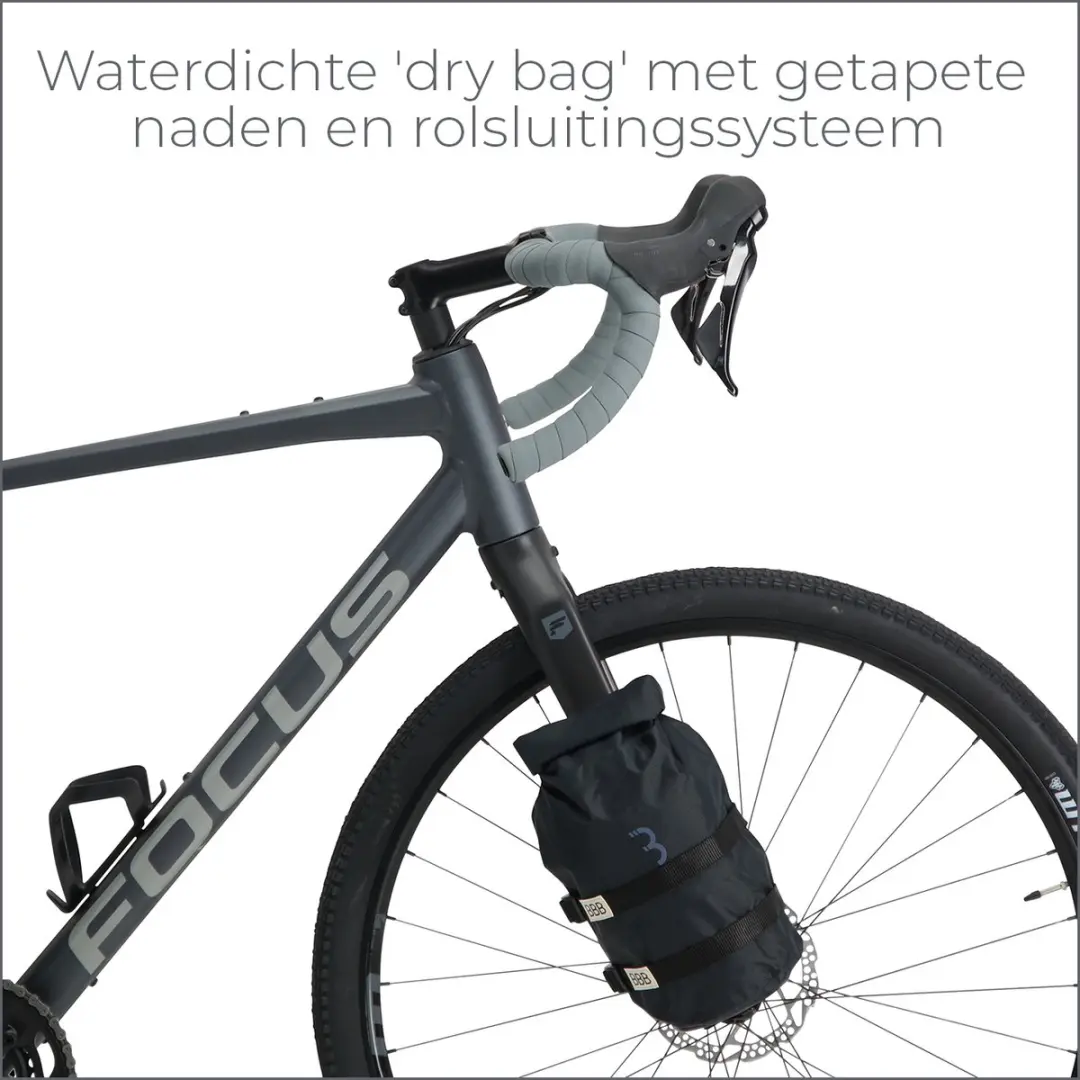 BBB Cycling StackPack BSB-145 Bikepacking Fietstas 4L - Zwart