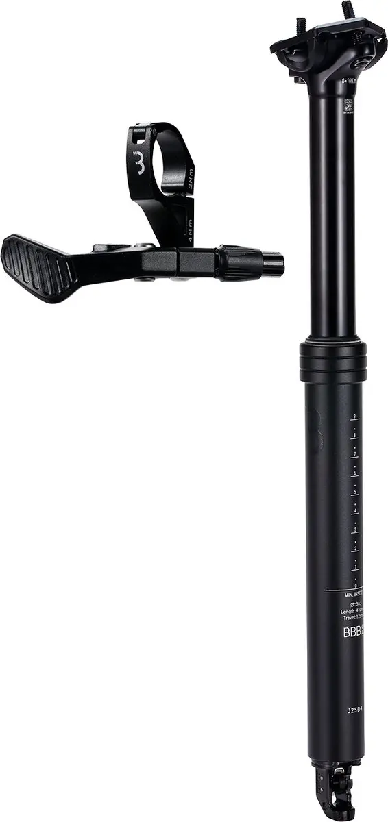BBB Cycling LiftPost Verstelbare Zadelpen Dropper Post Ø30.9 mm