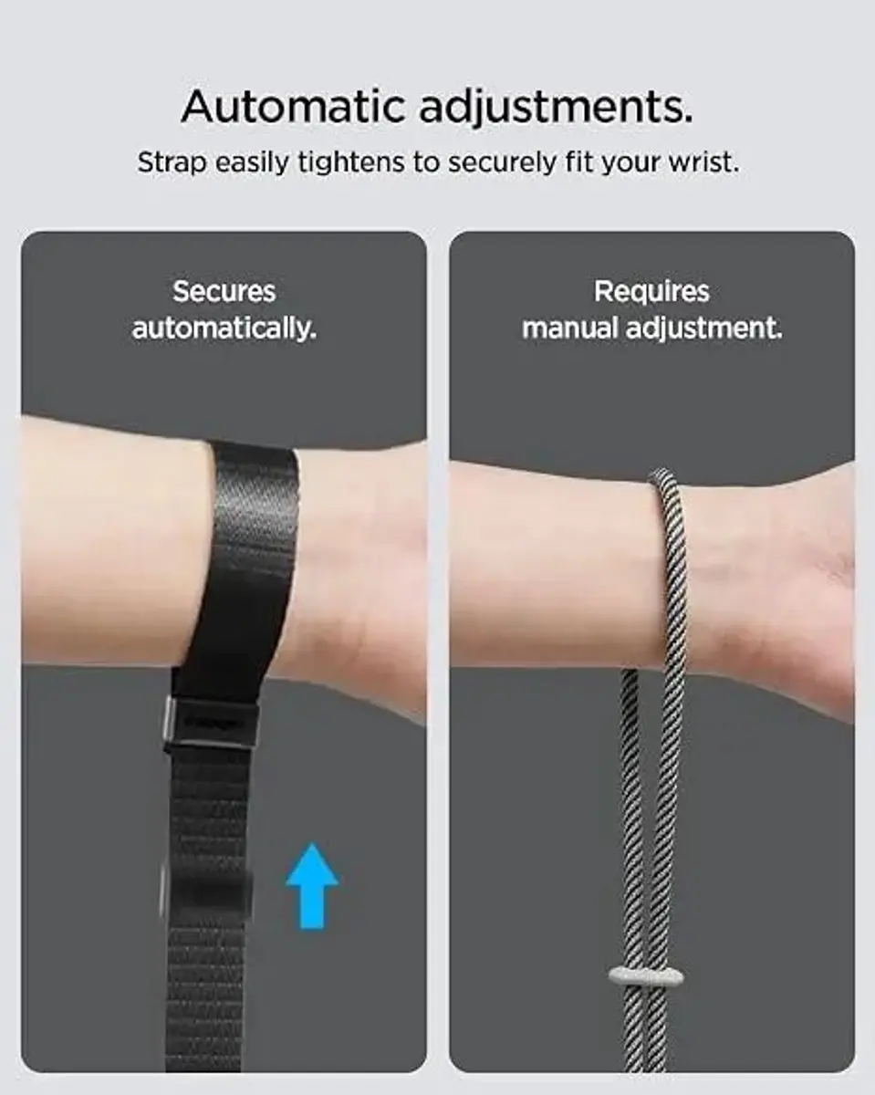 Spigen Universeel Polsbandje - Zwart