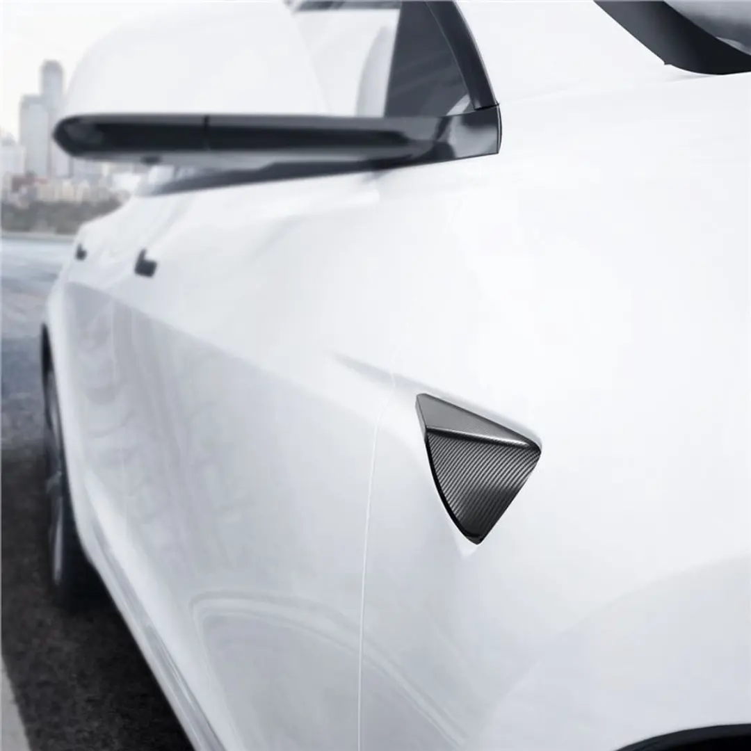 Spigen Beschermhoes Tesla Carbon - Zijkamera Model Y/3 - Transparant - afbeelding 3 van 6