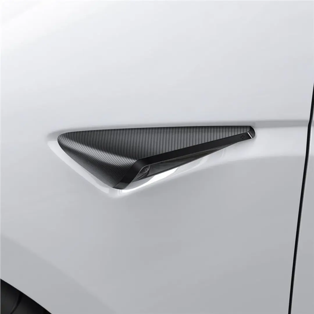 Spigen Beschermhoes Tesla Carbon - Zijkamera Model Y/3 - Transparant - afbeelding 6 van 6