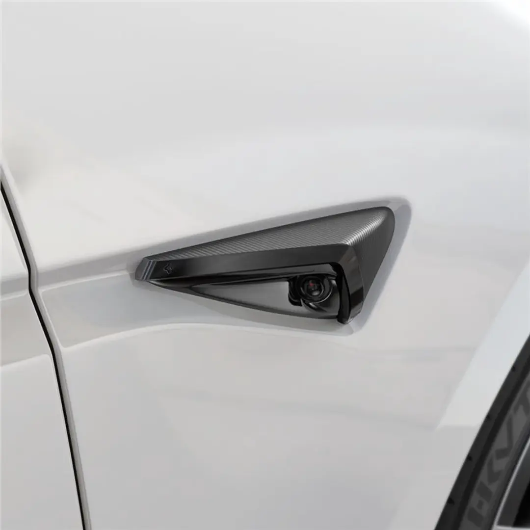 Spigen Beschermhoes Tesla Carbon - Zijkamera Model Y/3 - Transparant - afbeelding 5 van 6