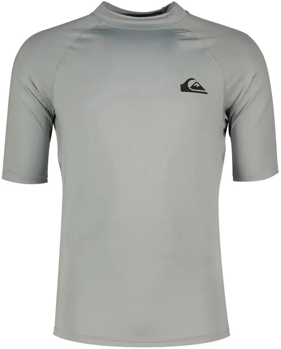 Quiksilver S/S Rashguard Surfshirt - Lichtblauw - Maat L