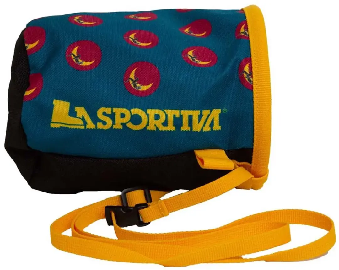 La Sportiva On The Moon Krijtzak - Turchese/Giallo