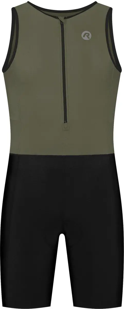 Rogelli Florida Dames en Heren Trisuit - Mouwloos - Zwart/Groen