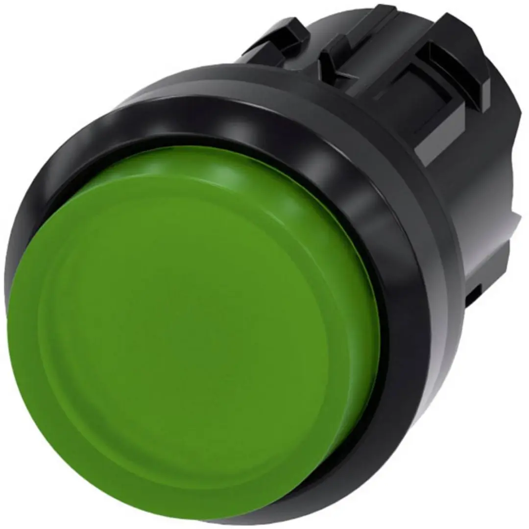 Siemens 3SU10010BB400AA0 Verlichte Druktoets