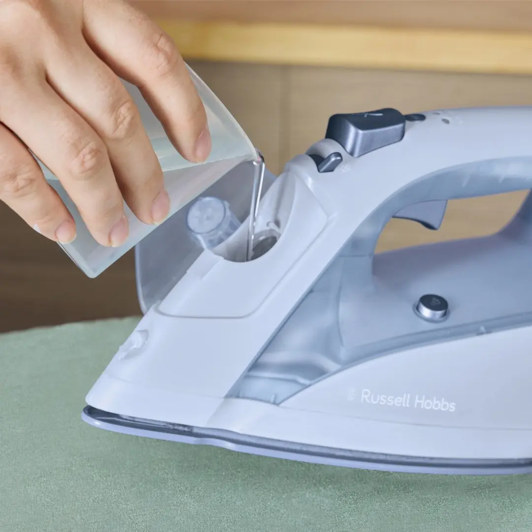 Russell Hobbs Fabric Luxe Stoomstrijkijzer 2600W Blauw - afbeelding 5 van 6