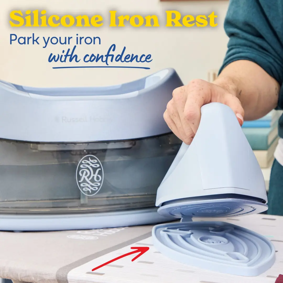 Russell Hobbs Fabric Luxe Stoomgenerator 2400W - Blauw - afbeelding 5 van 6