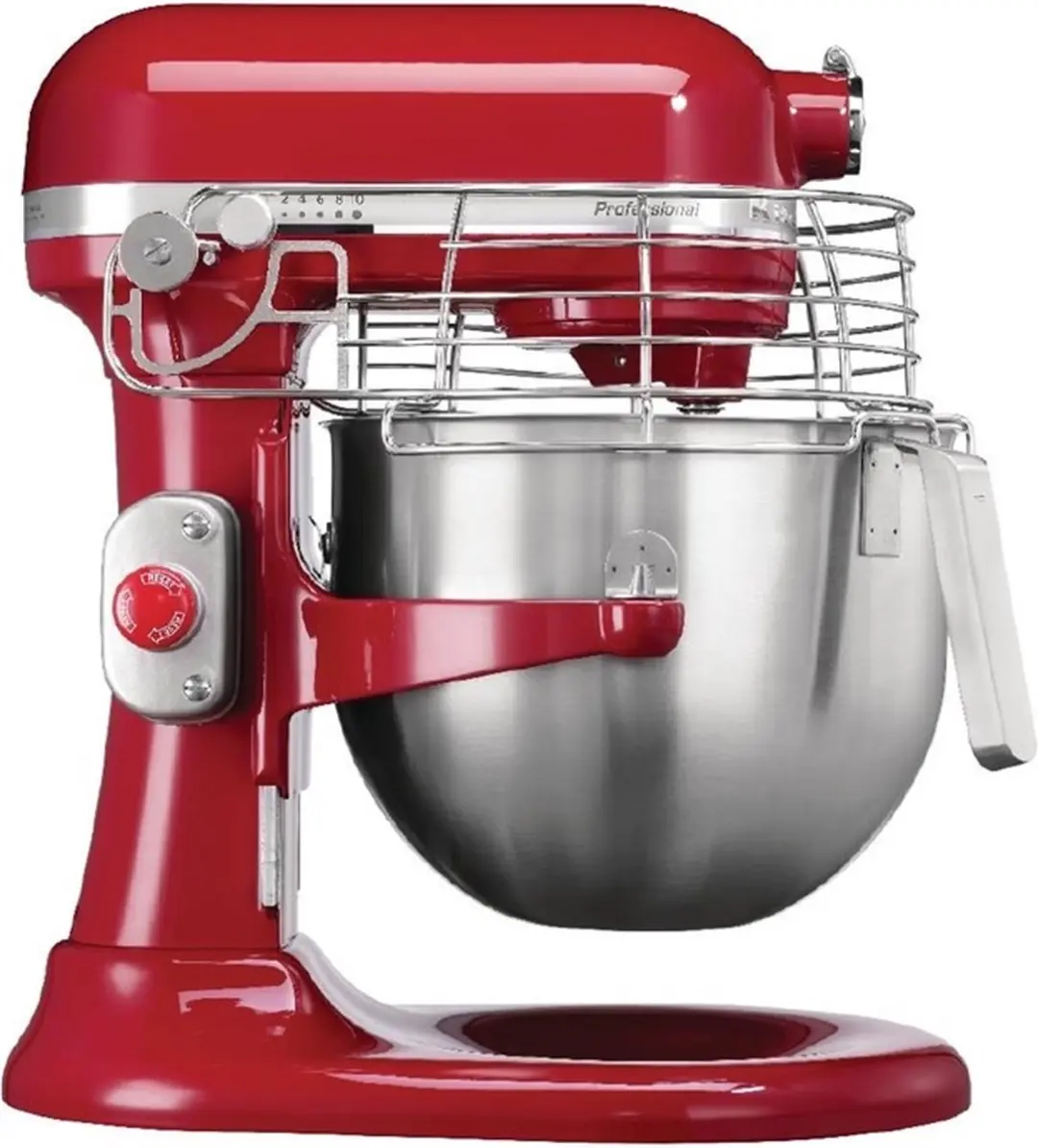 KitchenAid professionele mixer rood 6.9L