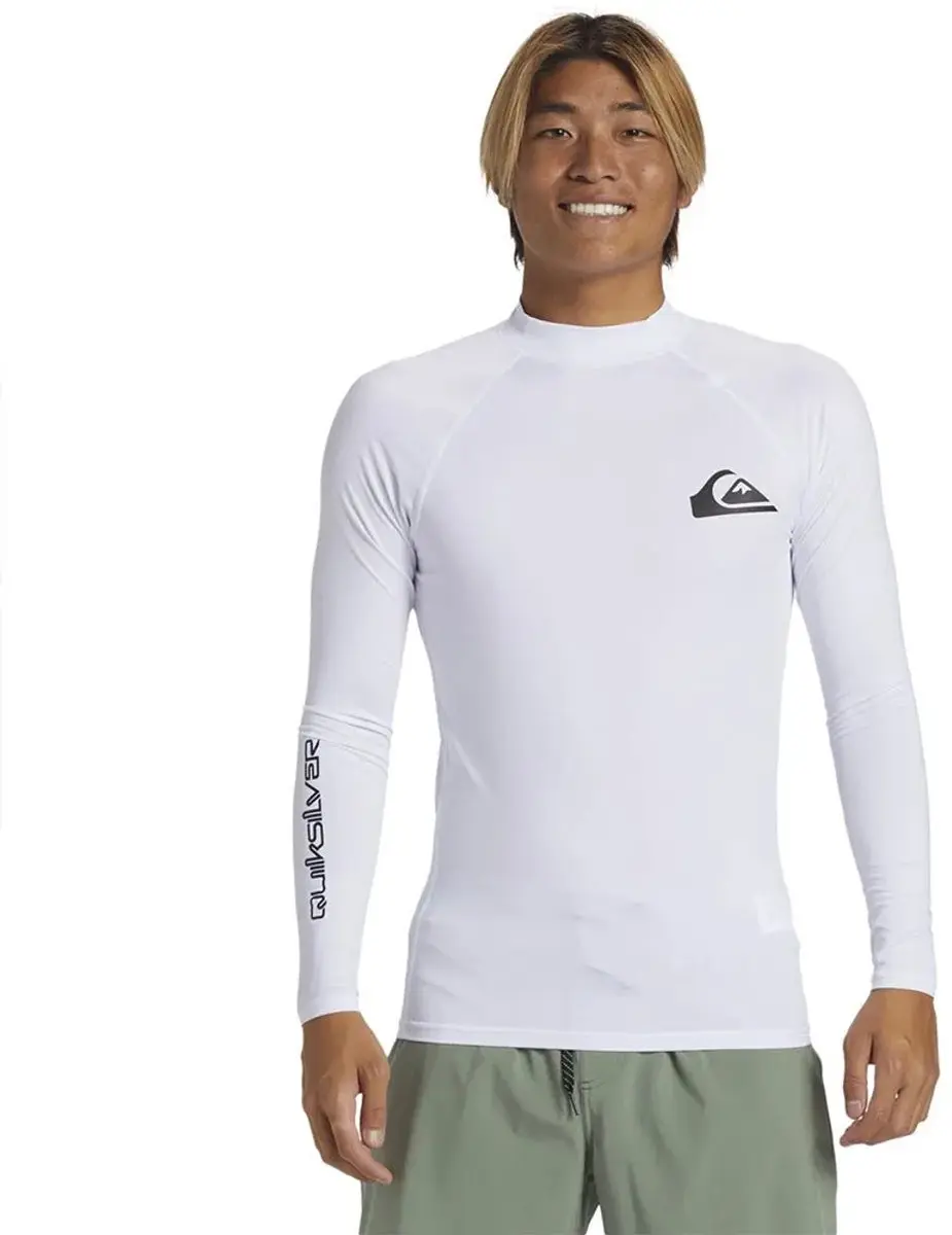 Quiksilver Heren Everyday UV50 Long Sleeve Lycra Vest