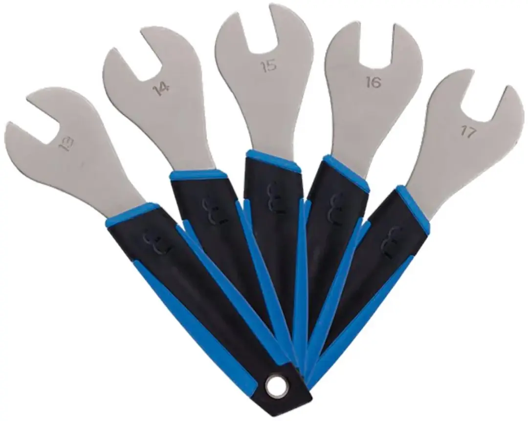 BBB Cycling Conussleutel Set BTL-25S - 5-delig 13-17mm - Zwart
