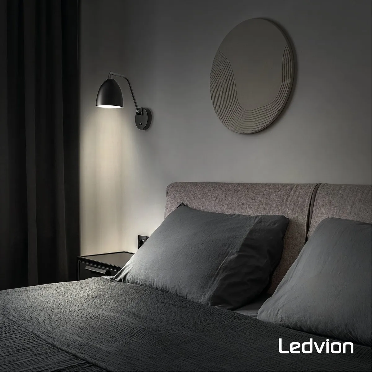LEDVION E27 LED Lamp Dimbaar 8.8W 4000K - Mat