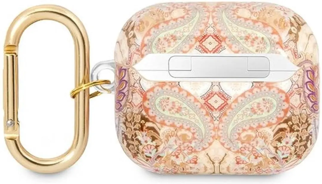 Guess GUA3HHFLD AirPods 3 Hoesje - Paisley - Goud - afbeelding 2 van 5