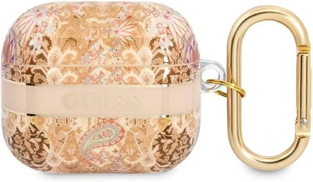 Guess GUA3HHFLD AirPods 3 Hoesje - Paisley - Goud - afbeelding 4 van 5