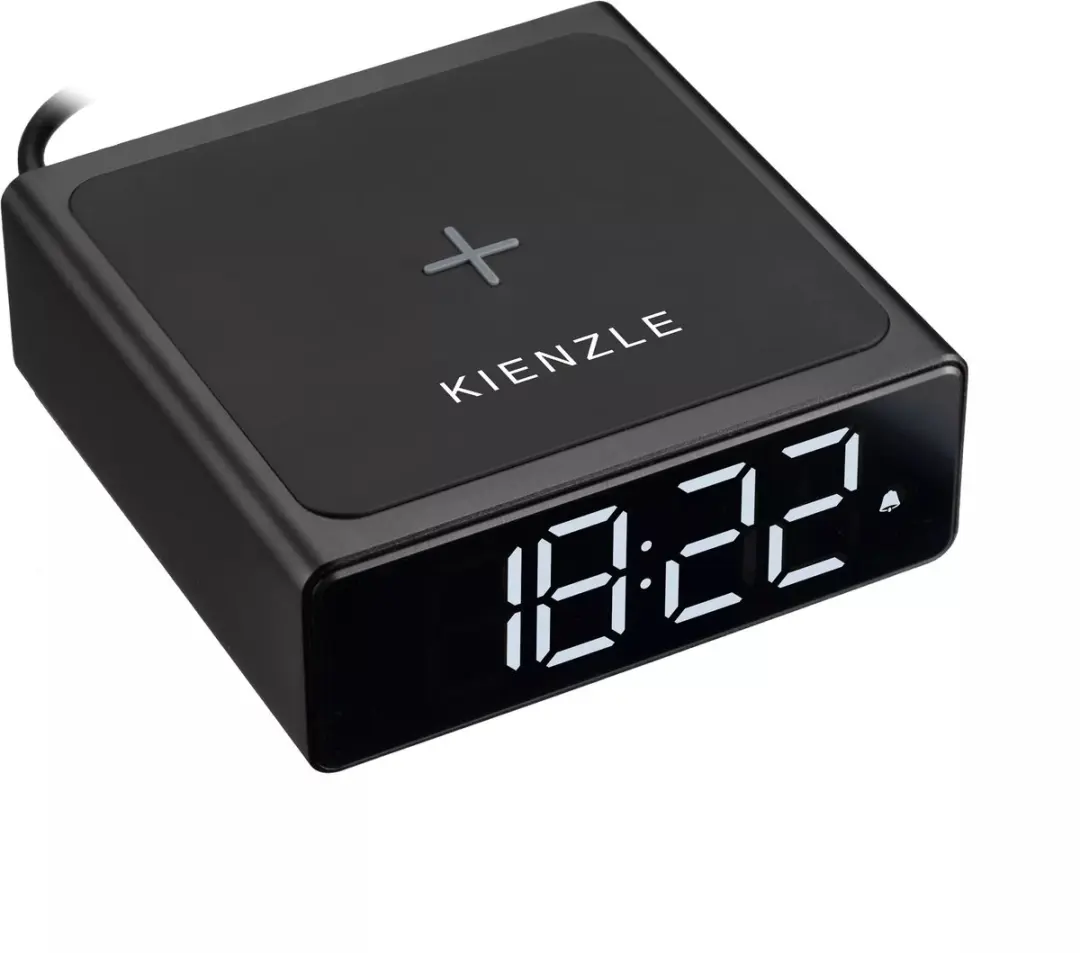 Bresser Kienzle Wekker Draadloos Oplaadstation - Zwart - afbeelding 6 van 6