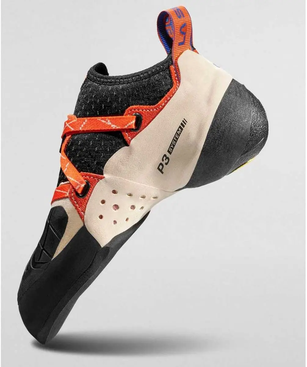 La Sportiva Solution Klimschoenen - EU 40 - Wit/Lichtoranje