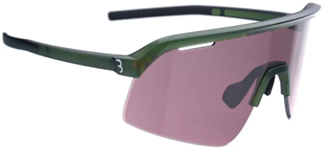 BBB Cycling Valor Flux BSG-81 Fietsbril - Mat Groen Transparant