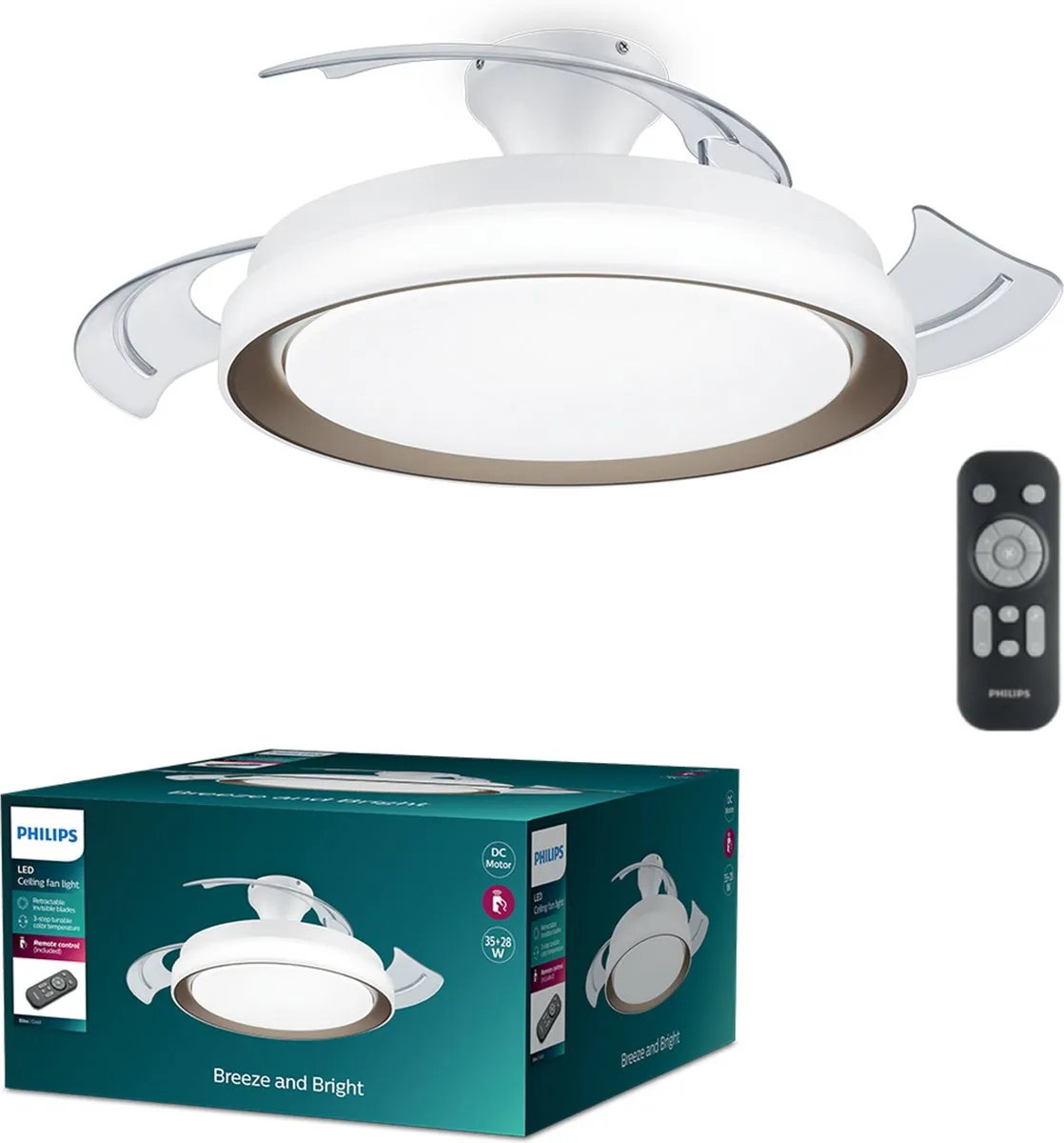 Philips Bliss LED-plafondlamp